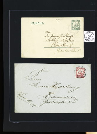 1900-1916, Specialised collection of the German cancellations