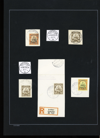 1900-1916, Specialised collection of the German cancellations