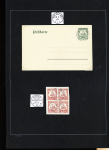 1900-1916, Specialised collection of the German cancellations
