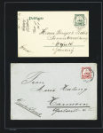 1900-1916, Specialised collection of the German cancellations