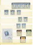 1855-1873, Collection d'oblitérations PC et GC des