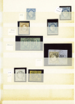 1855-1873, Collection d'oblitérations PC et GC des