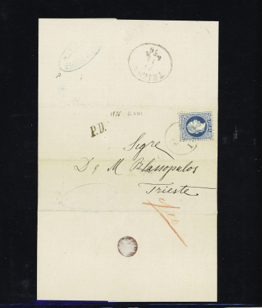 1870-1915, Selection of covers/cards with various cancels