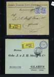 1870-1915, Selection of covers/cards with various cancels