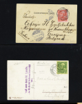 1870-1915, Selection of covers/cards with various cancels