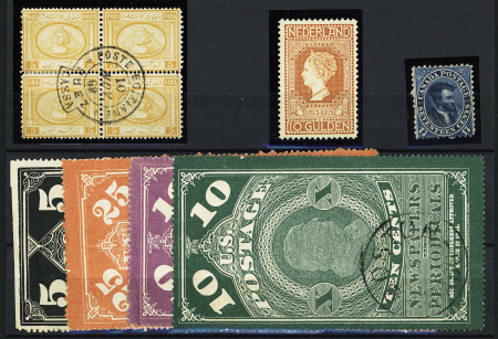 1840-1950, All world chiefly used selection four stockpages