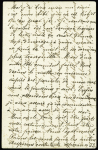 N°36 OBL étoile 17 + CAD "Paris R. Pont Neuf" (16 dec 70) sur carte postale Orlandi à en-tête "République française" pour Mègecoste acheminée par le Parmentier (43ème ballon monté su Siège). TB