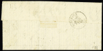 L'Archimède - n°37 OBL étoile 1 + CAD "Paris Pl. de la Bourse" (18 nov 70) sur Gazette des Absents pour Bordeaux avec arrivée 26 nov. TB
