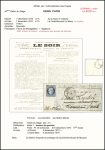 LE DENIS PAPIN n°37 OBL étoile 1 + CAD "Paris PL de