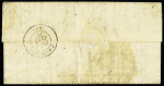 L'Armée de la Loire - n°37 OBL étoile 4 + CAD "Paris R. d'Enghien" (29 dec 70) sur Gazette des Absents pour Chambéry (Savoie) avec arrivée 3 janv 71. TB