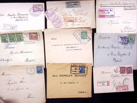 1904-36 Lot of 50 covers from a range of SOUTH AMERICAN