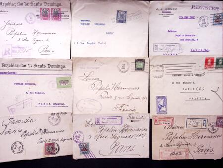 1904-36 Lot of 50 covers from a range of SOUTH AMERICAN