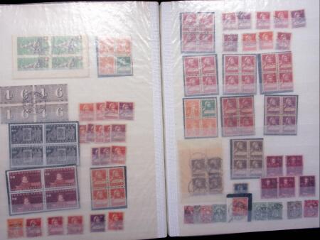 1850-1945 Gebrauchte und ungebrauchte Partie in ein