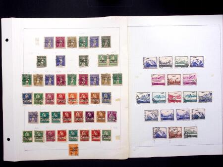 1850-1945 Gebrauchte und ungebrauchte Partie in ein