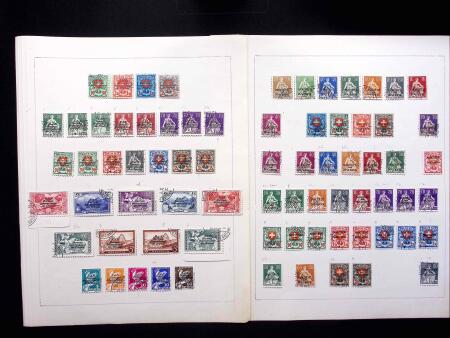 1850-1945 Gebrauchte und ungebrauchte Partie in ein