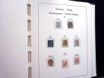 1850-1977 Reichhaltige Sammlung Schweiz in drei Leuchtturm