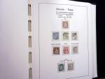1850-1977 Reichhaltige Sammlung Schweiz in drei Leuchtturm