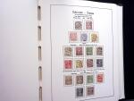 1850-1977 Reichhaltige Sammlung Schweiz in drei Leuchtturm