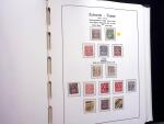 1850-1977 Reichhaltige Sammlung Schweiz in drei Leuchtturm