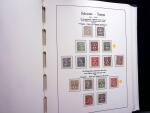 1850-1977 Reichhaltige Sammlung Schweiz in drei Leuchtturm