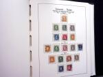 1850-1977 Reichhaltige Sammlung Schweiz in drei Leuchtturm