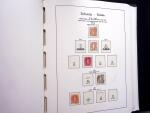 1850-1977 Reichhaltige Sammlung Schweiz in drei Leuchtturm