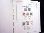 1850-1977 Reichhaltige Sammlung Schweiz in drei Leuchtturm