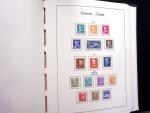 1850-1977 Reichhaltige Sammlung Schweiz in drei Leuchtturm