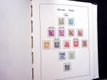 1850-1977 Reichhaltige Sammlung Schweiz in drei Leuchtturm