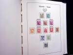1850-1977 Reichhaltige Sammlung Schweiz in drei Leuchtturm