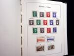 1850-1977 Reichhaltige Sammlung Schweiz in drei Leuchtturm