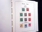1850-1977 Reichhaltige Sammlung Schweiz in drei Leuchtturm