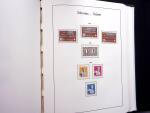 1850-1977 Reichhaltige Sammlung Schweiz in drei Leuchtturm