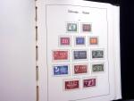 1850-1977 Reichhaltige Sammlung Schweiz in drei Leuchtturm