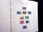 1850-1977 Reichhaltige Sammlung Schweiz in drei Leuchtturm