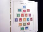 1850-1977 Reichhaltige Sammlung Schweiz in drei Leuchtturm