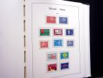 1850-1977 Reichhaltige Sammlung Schweiz in drei Leuchtturm