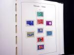 1850-1977 Reichhaltige Sammlung Schweiz in drei Leuchtturm
