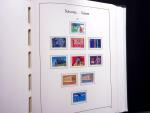 1850-1977 Reichhaltige Sammlung Schweiz in drei Leuchtturm