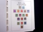 1850-1977 Reichhaltige Sammlung Schweiz in drei Leuchtturm