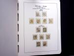 1850-1977 Reichhaltige Sammlung Schweiz in drei Leuchtturm