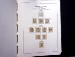 1850-1977 Reichhaltige Sammlung Schweiz in drei Leuchtturm