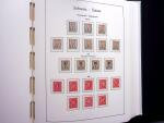 1850-1977 Reichhaltige Sammlung Schweiz in drei Leuchtturm