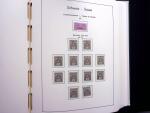 1850-1977 Reichhaltige Sammlung Schweiz in drei Leuchtturm