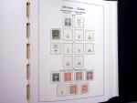 1850-1977 Reichhaltige Sammlung Schweiz in drei Leuchtturm