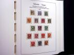 1850-1977 Reichhaltige Sammlung Schweiz in drei Leuchtturm