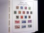 1850-1977 Reichhaltige Sammlung Schweiz in drei Leuchtturm