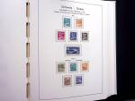 1850-1977 Reichhaltige Sammlung Schweiz in drei Leuchtturm