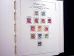 1850-1977 Reichhaltige Sammlung Schweiz in drei Leuchtturm