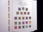 1850-1977 Reichhaltige Sammlung Schweiz in drei Leuchtturm